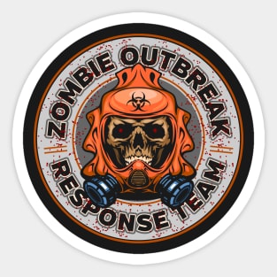 Zombie Outbreak Response Team Sticker